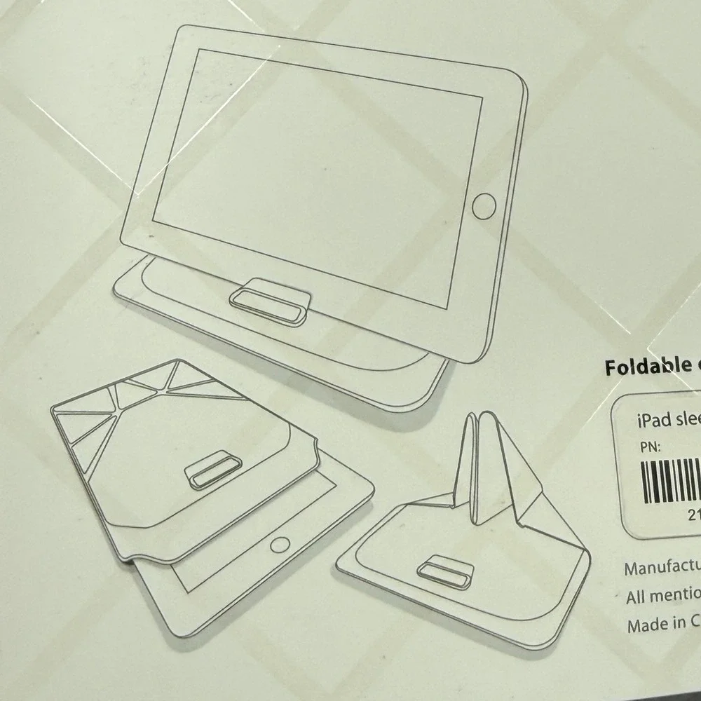ABBRASZIO Standvelop iPad Case Stand iPad 1 2 3 Multi-Color LOT OF 10 NEW